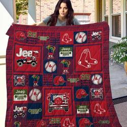 H Brs Jeep Quilt Blanket and Home Decor