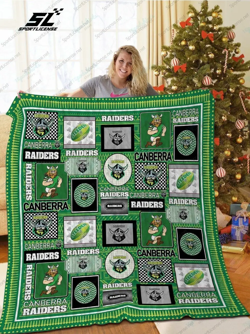 H Cr Nrl Quilt Blanket and Home Decor