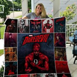 H Daredevil Quilt Blanket and Home Decor