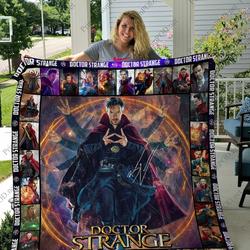 H Doctor Strange Quilt Blanket Ver 4 and Home Decor