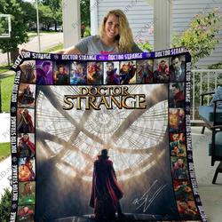 H Doctor Strange Quilt Blanket Ver 6 and Home Decor