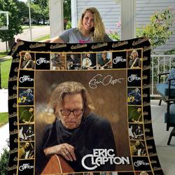 H Eric Clapton Quilt Blanket Ver 1 and Home Decor