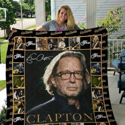 H Eric Clapton Quilt Blanket Ver 2 and Home Decor