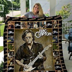 H Eric Clapton Quilt Blanket Ver 3 and Home Decor