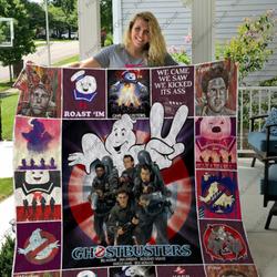 H  Ghostbusters Quilt Blanket For Fan and Home Decor
