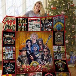 H Gnr Band Christmas Quilt Blanket and Home Decor