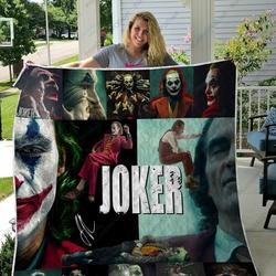 H Joker Quilt Blanket Ver 1 and Home Decor