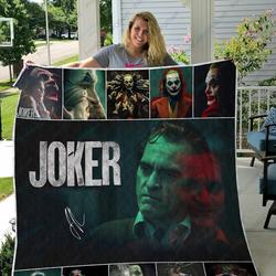 H Joker Quilt Blanket Ver 2 and Home Decor