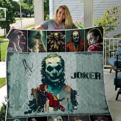 H Joker Quilt Blanket Ver 3 and Home Decor