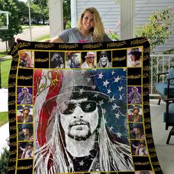 H Kid Rock Quilt Blanket Ver 2 and Home Decor