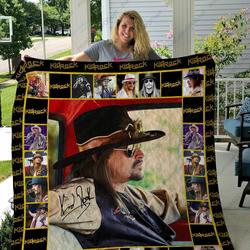 H Kid Rock Quilt Blanket Ver 3 and Home Decor
