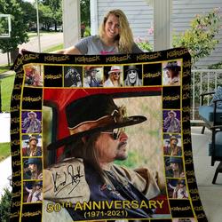 H Kid Rock Quilt Blanket Ver 4 and Home Decor