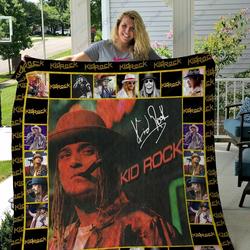 H Kid Rock Quilt Blanket Ver 7 and Home Decor