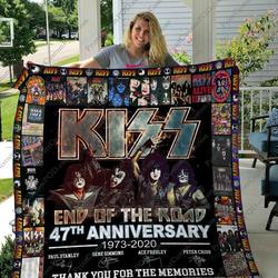 H Kiss Band Quilt Blanket Ver 1 and Home Decor