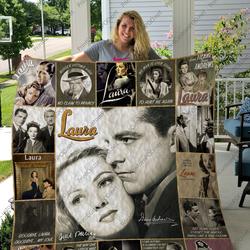 H  Laura Quilt Blanket and Home Decor