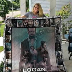 H Logan Quilt Blanket Ver 9 and Home Decor