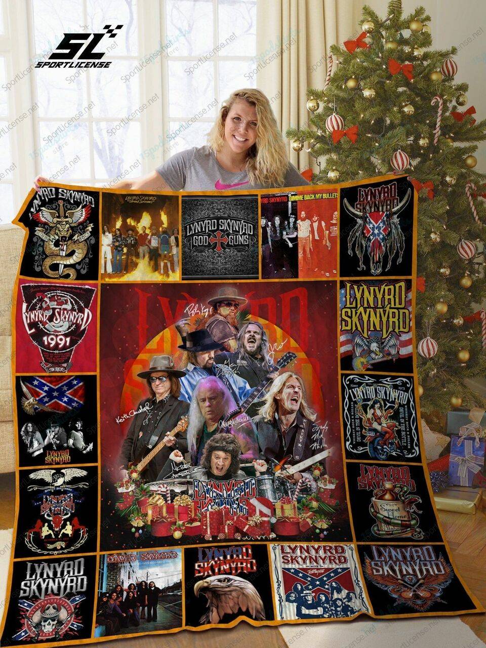 H Ls Quilt Blanket Ver Christmas and Home Decor