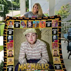 H Mac Miller Quilt Blanket Ver 3 and Home Decor