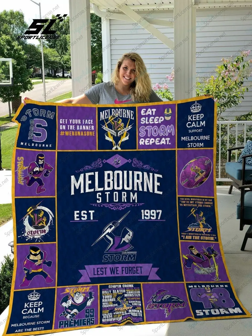 H Msnrl Quilt Blanket Ver 17 and Home Decor