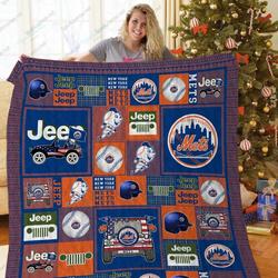 H Nym Jeep Quilt Blanket and Home Decor