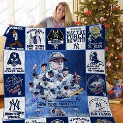 H Nyy Sw Quilt Blanket Ver 17 and Home Decor