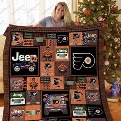 H Phfl Jeep Quilt Blanket and Home Decor