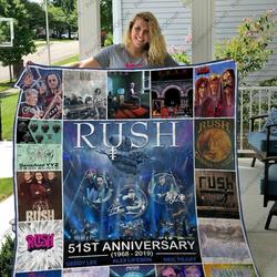 H Rush Quilt Blanket and Home Decor
