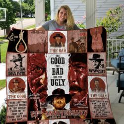 H  The Good, The Bad And The Ugly Quilt Blanket For Fans Ver 17-2 and Home Decor