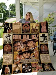 H  The Good, The Bad And The Ugly Quilt Blanket For Fans Ver 17 and Home Decor