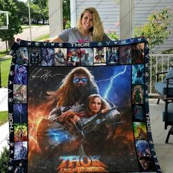 H Thor Quilt Blanket Ver 5 and Home Decor