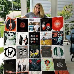 H  Twenty One Pilots Albums Quilt Blanket and Home Decor