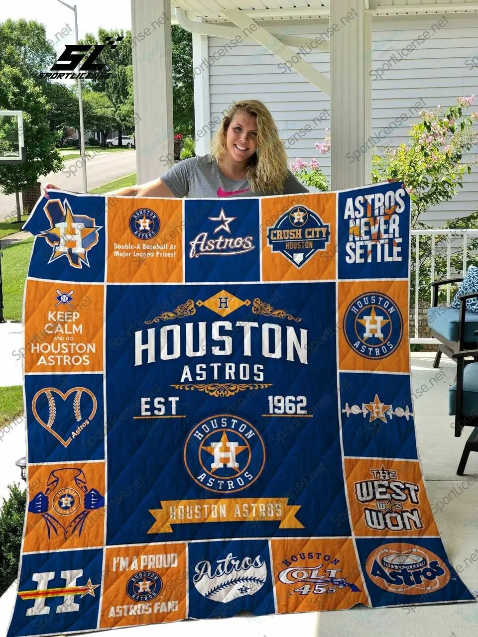 Ha Quilt Blanket and Home Decor