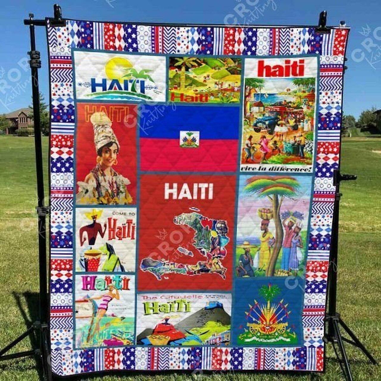 Haiti Li280613 Tbg Quilt Blanket and Home Decor