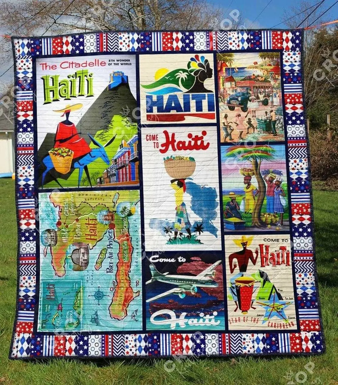 Haiti Tu010706A Tbg Quilt Blanket and Home Decor