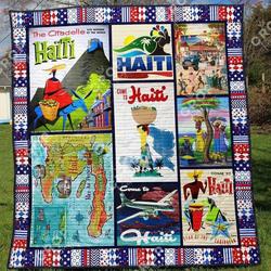 Haiti Tu010706A Tbg Quilt Blanket and Home Decor