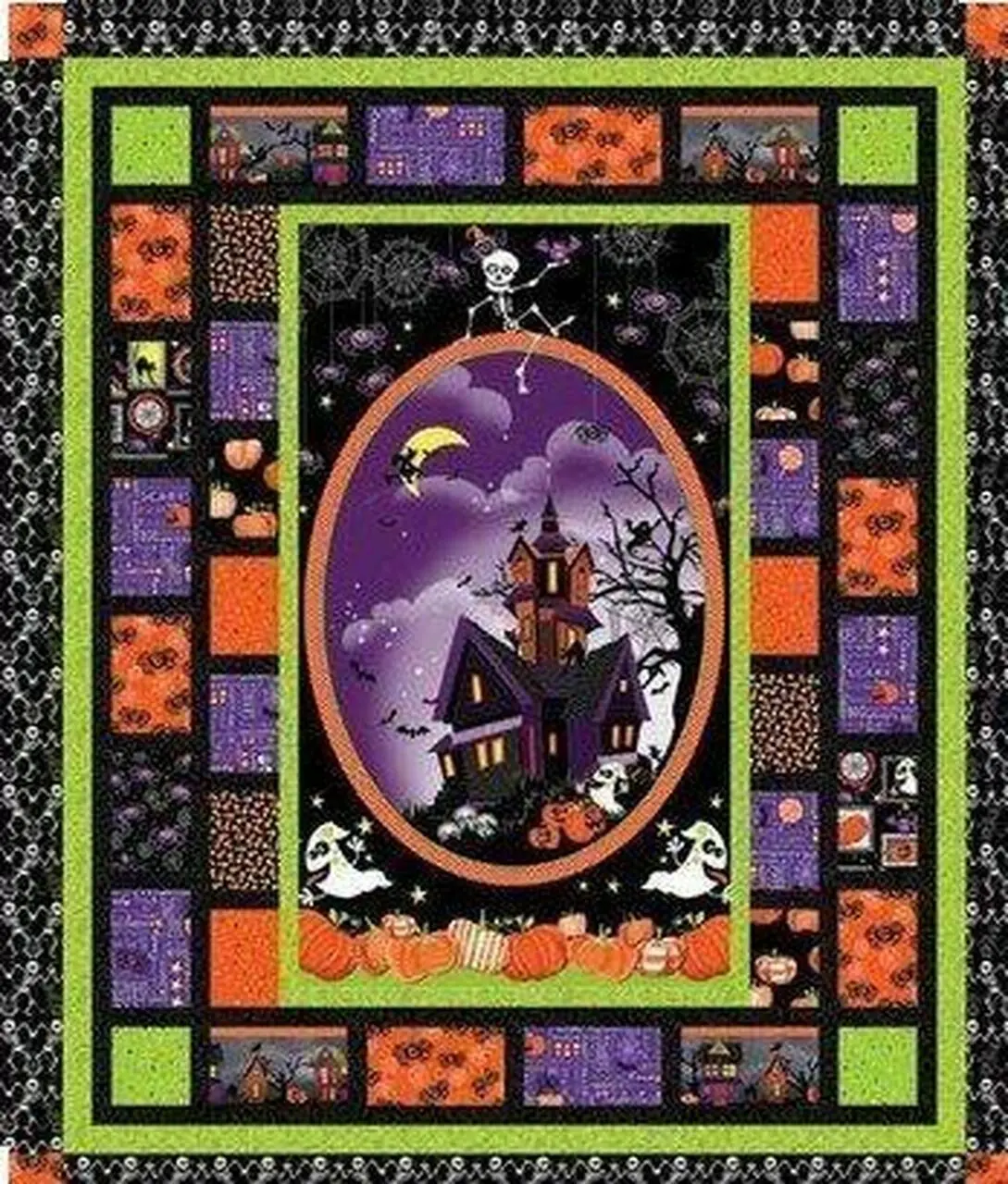 Halloween Hur Quilt Cysiee and Home Decor