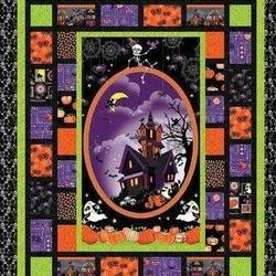 Halloween Hur Quilt Cysiee and Home Decor