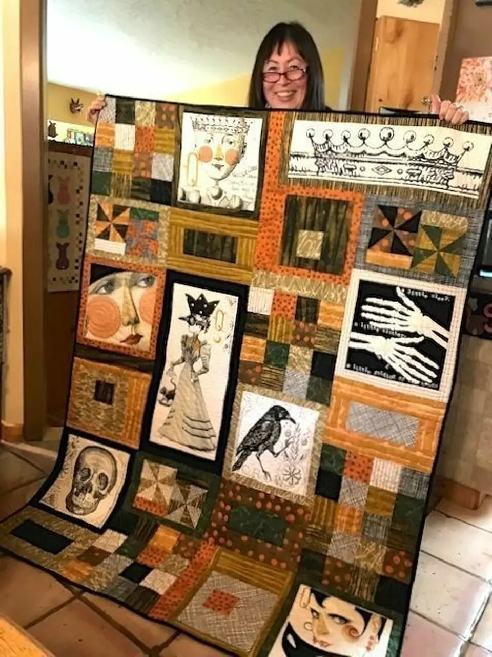 Halloween Hur Quilt Cysikz and Home Decor