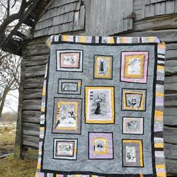 Halloween Hur Quilt kk and Home Decor