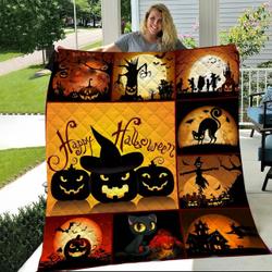 Halloween Keep It Creepy U Quilt Re and Home Decor