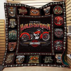 Halloween Motocycle Style Quilt and Home Decor