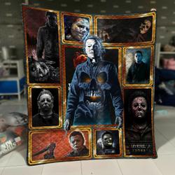 Halloween Movies Vr5 H89  Quilt and Home Decor