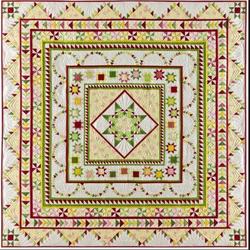 Halo Medallion Cla1810308Q Quilt Blanket and Home Decor