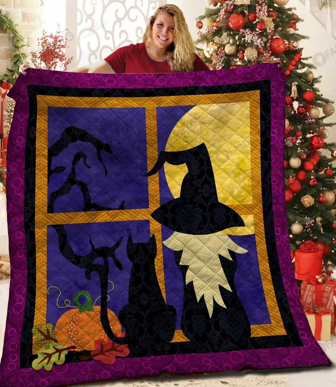 Haloween NT2309126CL Quilt Blanket and Home Decor