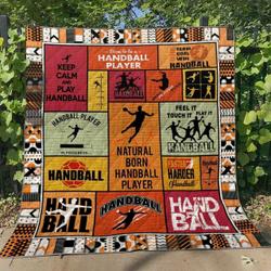 Handball Vm290522 Quilt Blanket and Home Decor