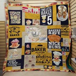 Handcore Baker Quilt and Home Decor