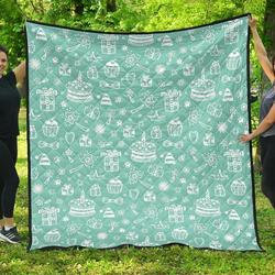Happy Birthday Cl12100354Mdq Quilt Blanket and Home Decor