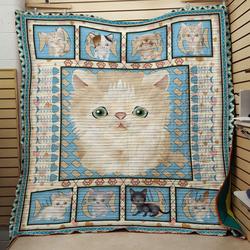 Happy Cat Lady Quilt and Home Decor
