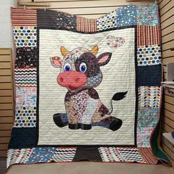 Happy Cow Blanket N2906 Quilt and Home Decor