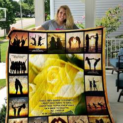 Happy Friendship Day Quilt Blanket and Home Decor